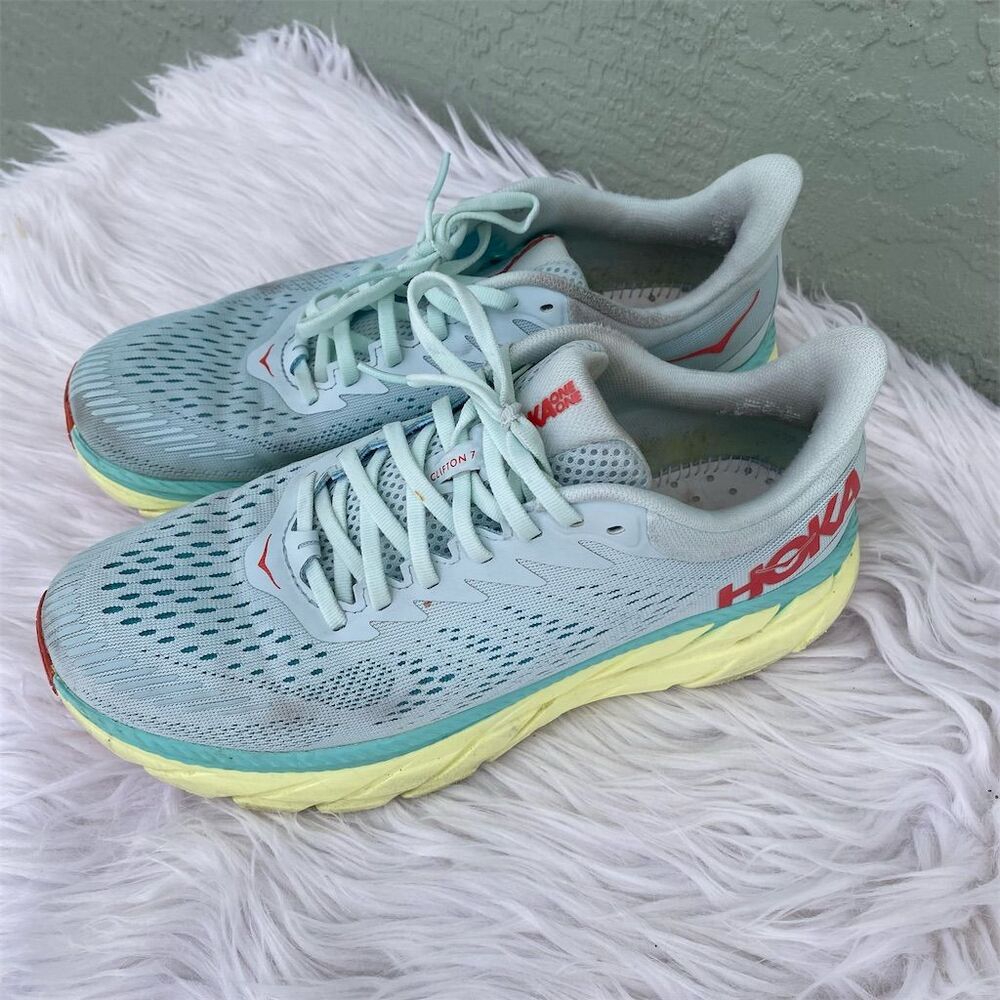 Hoka One One Clifton 7 Women's Running Shoes Size 9 Multicolor